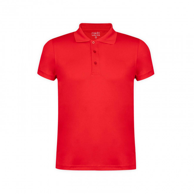 POLO SPORT MIXTE PERSONNALISABLE 'TAGODA' - rouge