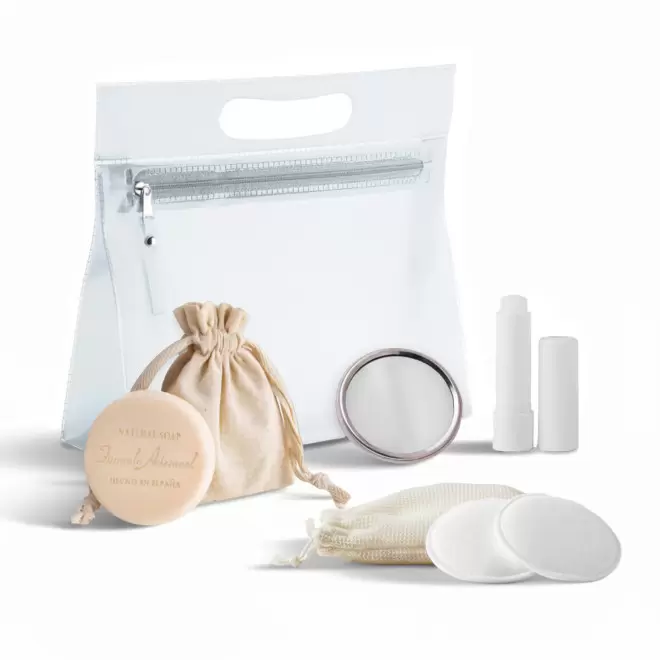 SET TROUSSE ET ACCESOIRES PERSONNALISABLE 'MOONSET' - blanc