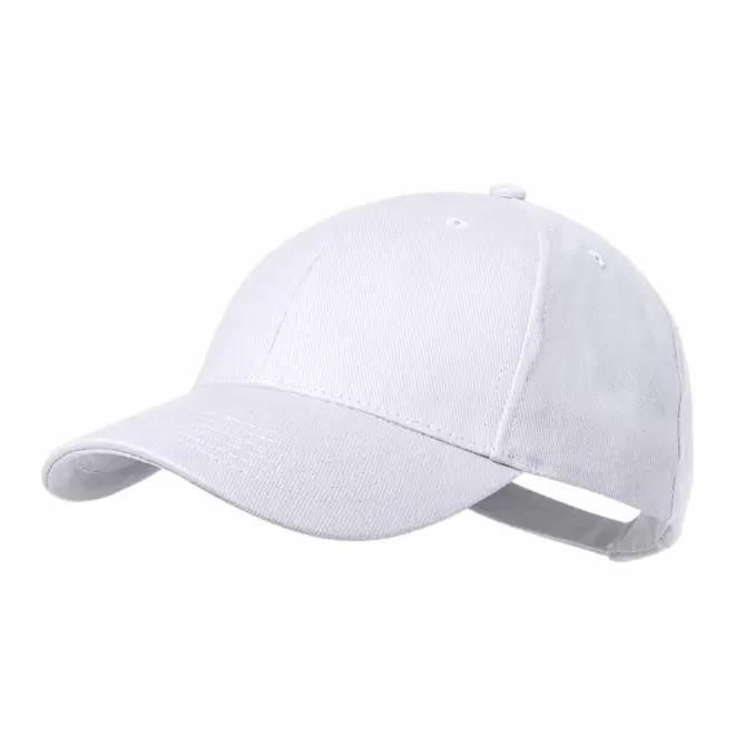 CASQUETTE PERSONNALISABLE 'CALYPSA BIO 6' - blanc
