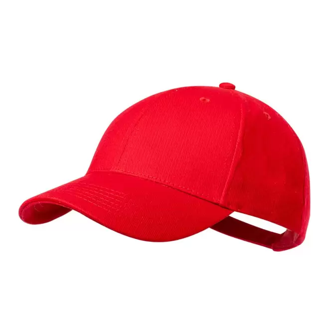 CASQUETTE PERSONNALISABLE 'CALYPSA BIO 6' - rouge