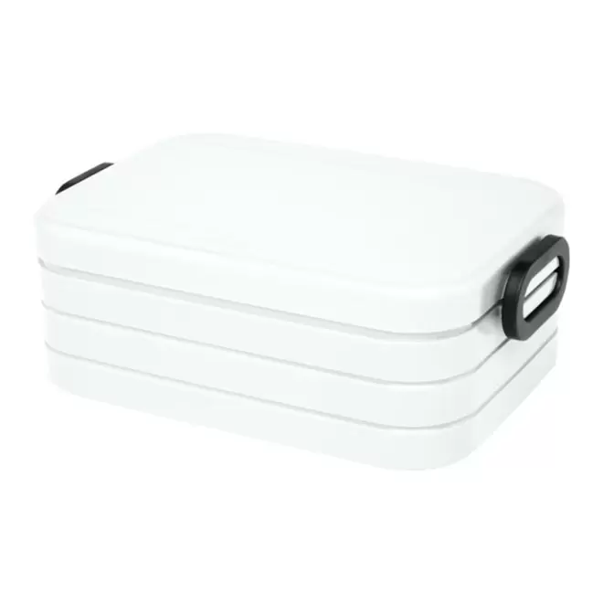 LUNCH BOX PERSONNALISABLE PLASTIQUE 900ML 'OPONY' - blanc