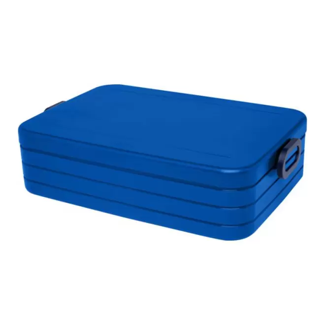 LUNCH BOX PERSONNALISABLE PLASTIQUE 1,5L 'OPONY MAX' - bleu royal