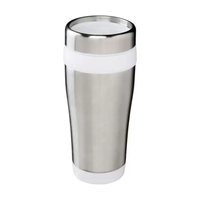 MUG ISOTHERME PERSONNALISABLE 'PYRENEES RECYCLE' - blanc