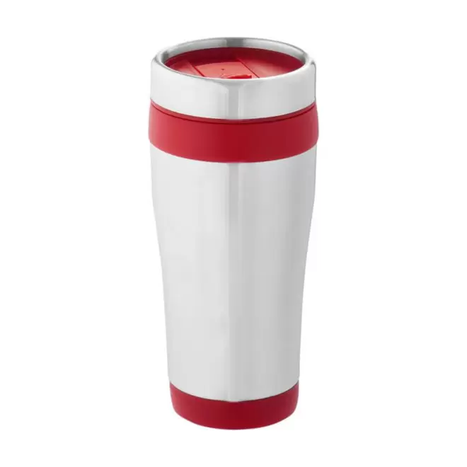 MUG ISOTHERME PERSONNALISABLE 'PYRENEES RECYCLE' - rouge