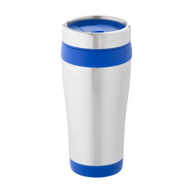 MUG ISOTHERME PERSONNALISABLE 'PYRENEES RECYCLE' - bleu