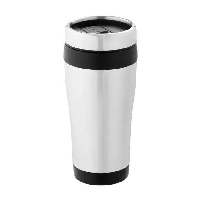 MUG ISOTHERME PERSONNALISABLE 'PYRENEES RECYCLE' - noir
