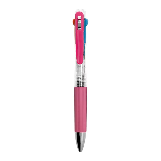 STYLO 3 COULEURS PERSONNALISABLE 'JENNY GHOST' - magenta
