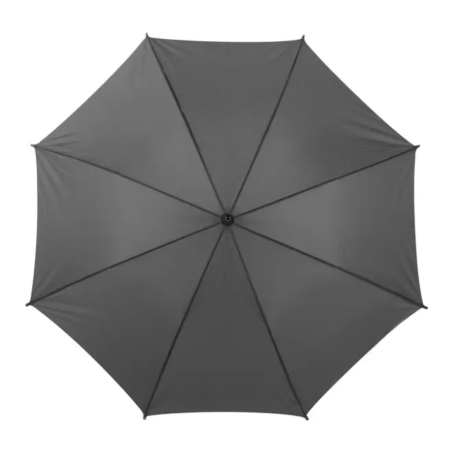 RAPIDE 4J - PARAPLUIE PUBLICITAIRE AUTOMATIQUE CANNE BOIS 'DUNDEE' - gris
