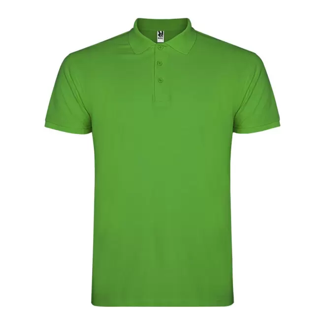 RAPIDE 4J - POLO PERSONNALISABLE MC HOMME 'STARLO' - vert prairie