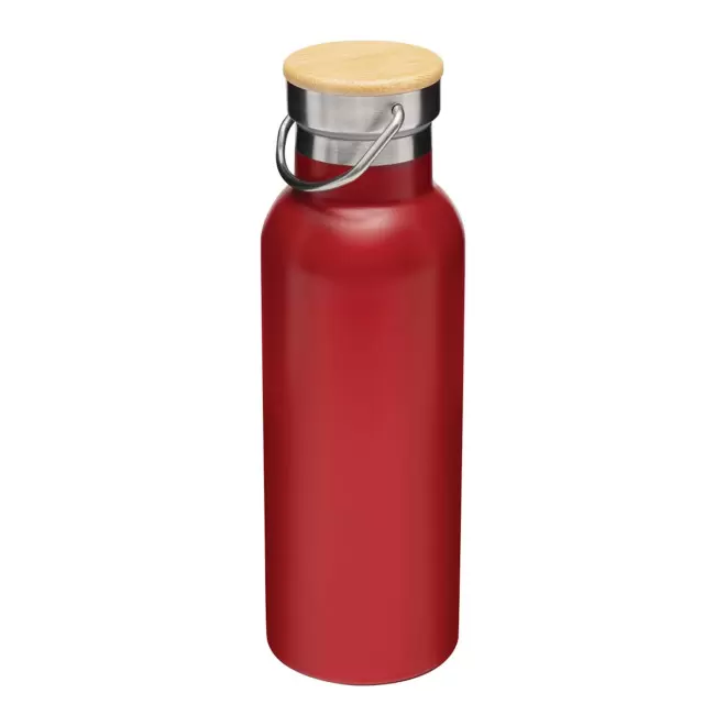 BOUTEILLE ISOTHERME PERSONNALISABLE 500 ML 'HOLLY MATE' - rouge