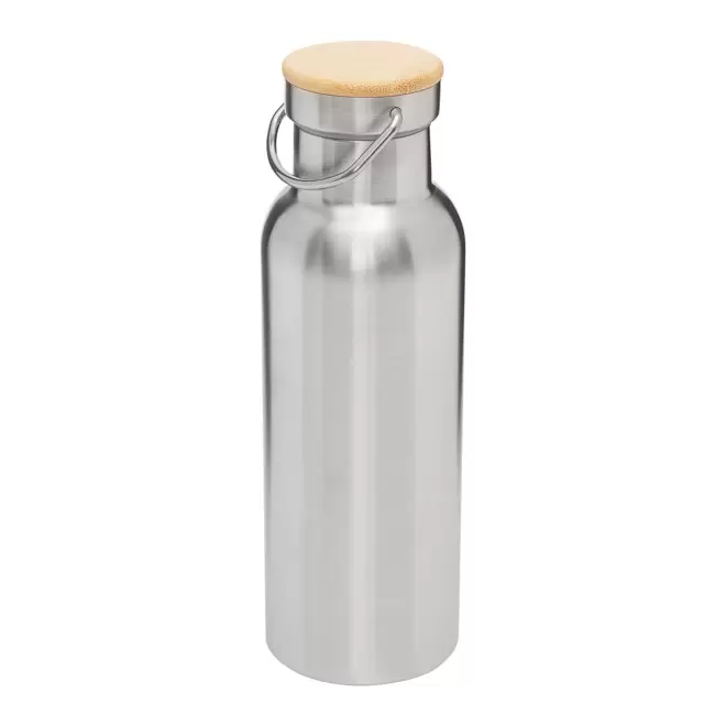 BOUTEILLE ISOTHERME PERSONNALISABLE 500 ML 'HOLLY MATE' - argenté