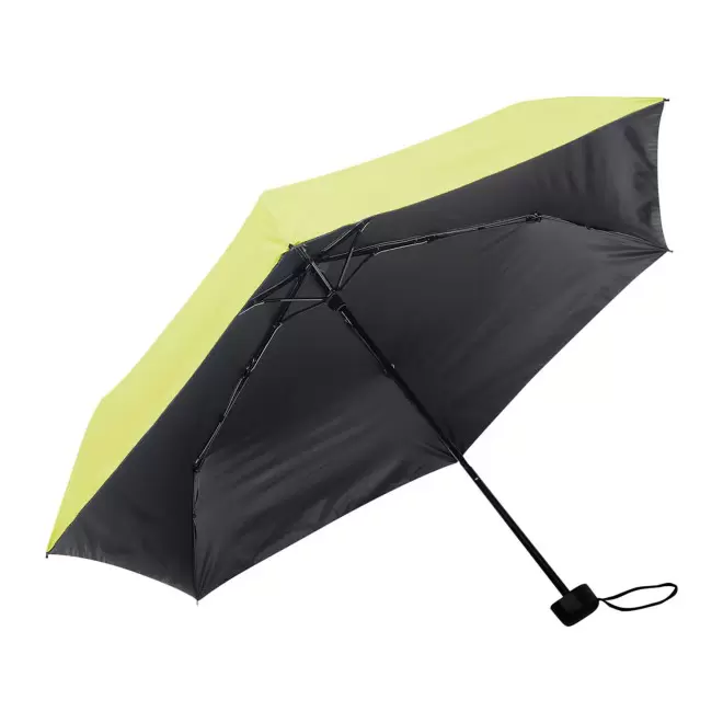 PARAPLUIE ANTI-UV PERSONNALISABLE 'OMBRELLO' - jaune/noir