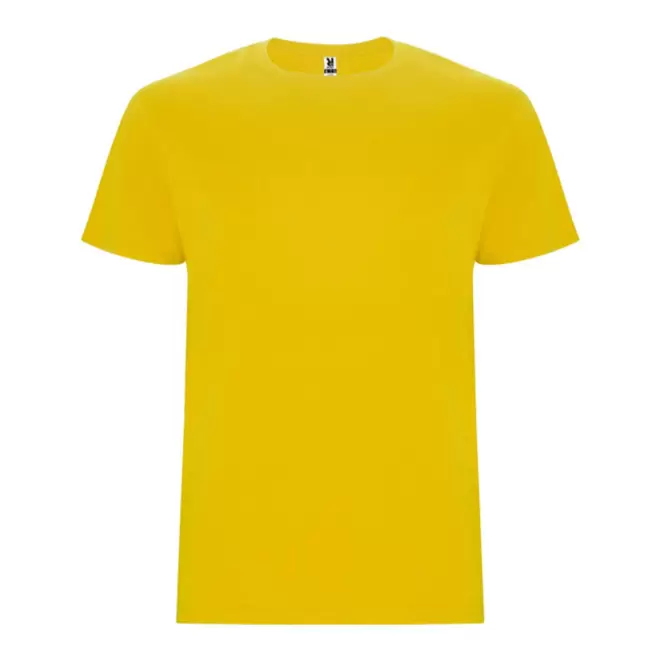 TEE-SHIRT PERSONNALISABLE MIXTE COULEUR 'STAFFY' 190 GR/M² - jaune