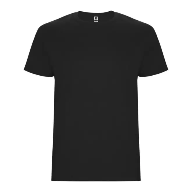 RAPIDE 4J - TEE-SHIRT PERSONNALISABLE MIXTE 190 GR/M² 'STAFFY'  - noir