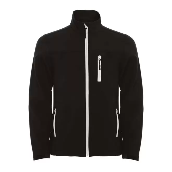 RAPIDE 4J - VESTE SOFTSHELL PERSONNALISABLE HOMME 'ANTARDIDA' - noir