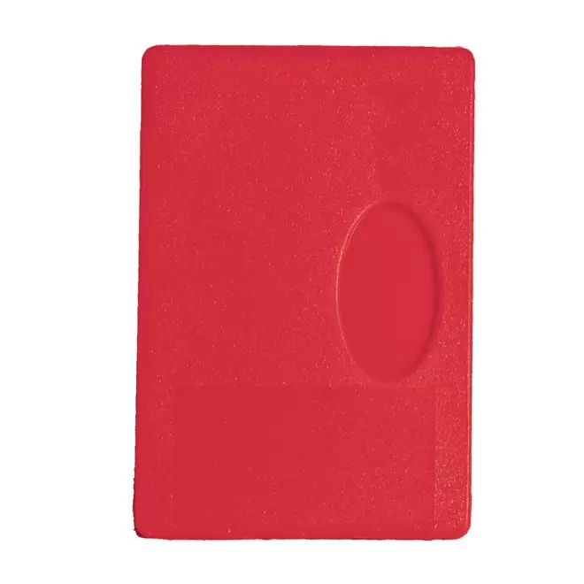 ETUI-CARTE RIGIDE PUBLICITAIRE 'LINZ' - rouge