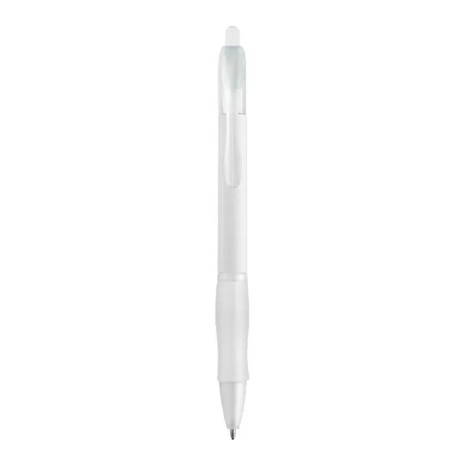 STYLO PERSONNALISÉ 'ALASSIO' CORPS COLORÉ - blanc