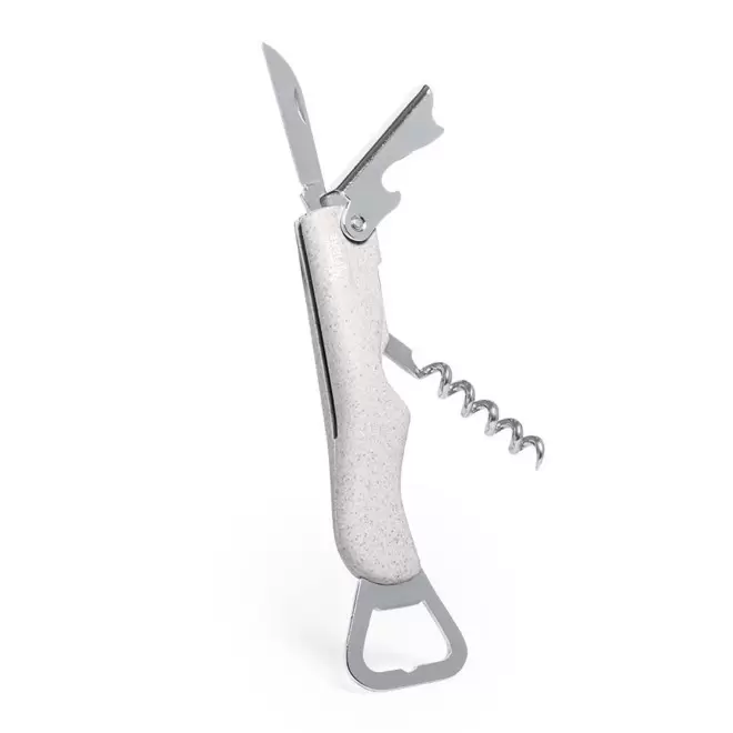 SOMMELIER EN PAILLE BLE PERSONNALISABLE 'BRENTON' - naturel