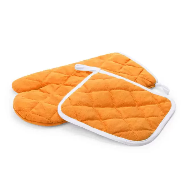 SET DE 2 MANIQUES PERSONNALISABLE 'GRYTA' - orange
