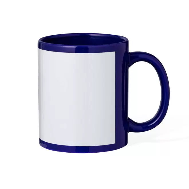 MUG CERAMIQUE PERSONNALISABLE SUBLIMATION 'COLORPOPY' - bleu marine