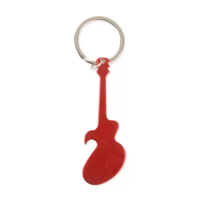 PORTE CLE DECAPSULEUR PERSONNALISABLE 'STINGO' - rouge