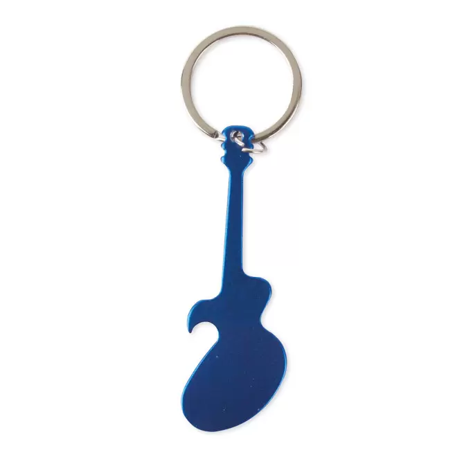 PORTE CLE DECAPSULEUR PERSONNALISABLE 'STINGO' - bleu