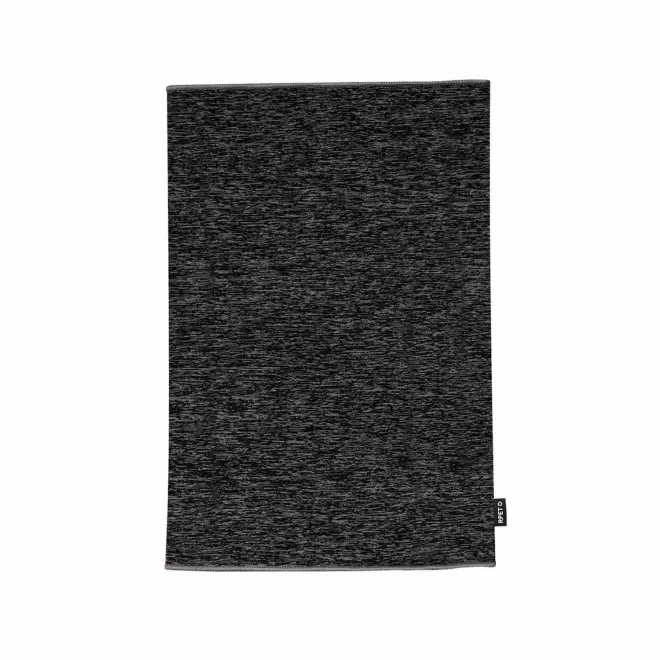 ECHARPE TOUR DE COU PERSONNALISE RPET 'CALEO' - noir