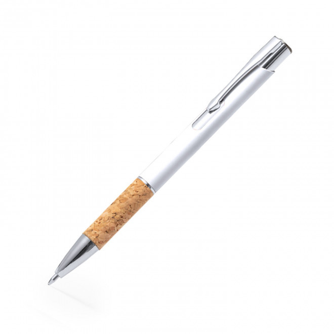 STYLO PERSONNALISABLE 'JUSTO SOFT' - blanc
