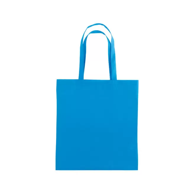 SAC SHOPPING PUBLICITAIRE ANSES LONGUES 80 GR/M² 'BONITO' - turquoise