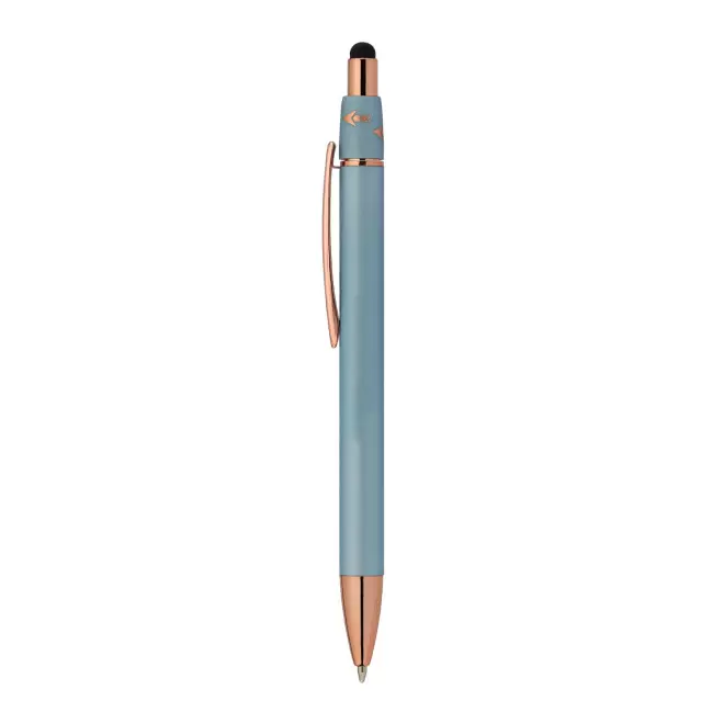STYLO PERSONNALISABLE ANTI-STRESS 'SOFTLY TOUCH SPINNER' - bleu