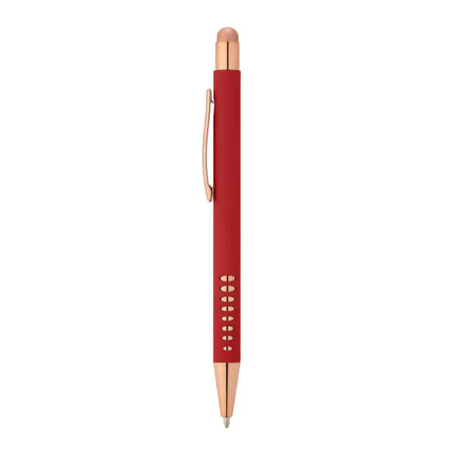 STYLO PERSONNALISABLE 'SOFTLY TOUCH DOT' - rouge