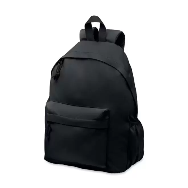 SAC A DOS PERSONNALISABLE 'BARRAS RPET' - noir