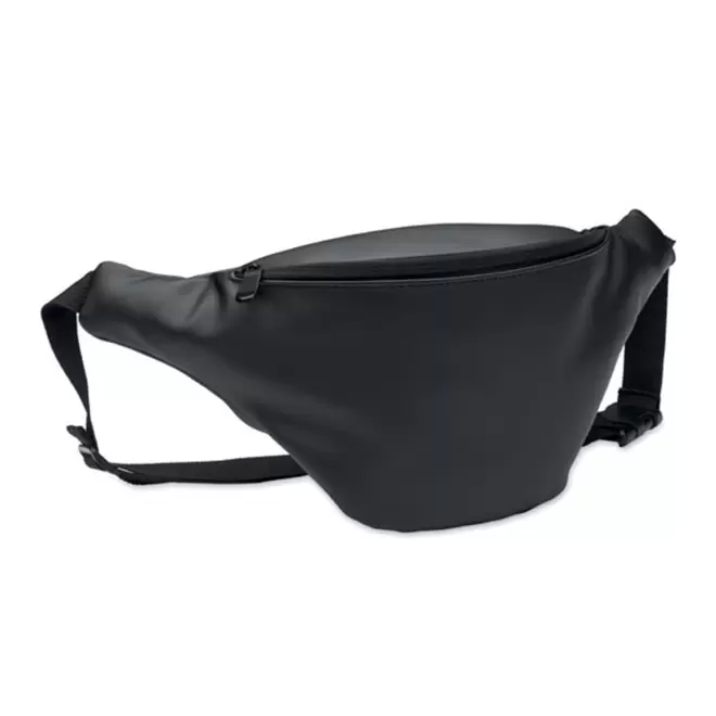 SAC BANANE EN PU PERSONNALISABLE 'SPLIT' - noir