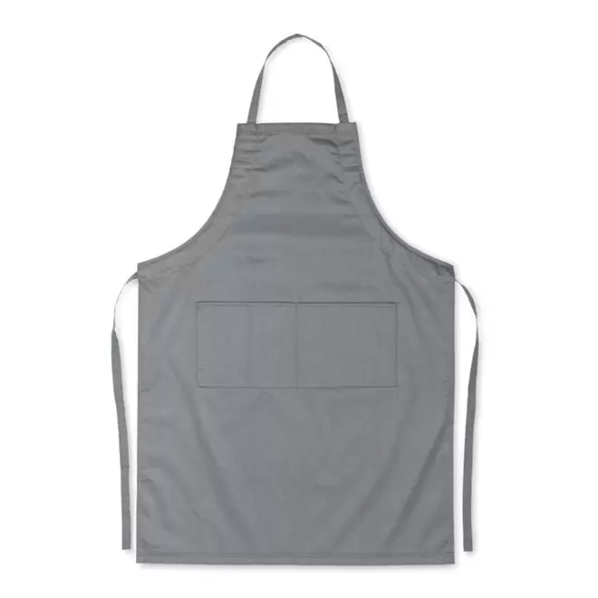 TABLIER PERSONNALISABLE 'CHEF AJUSTABLE' - gris