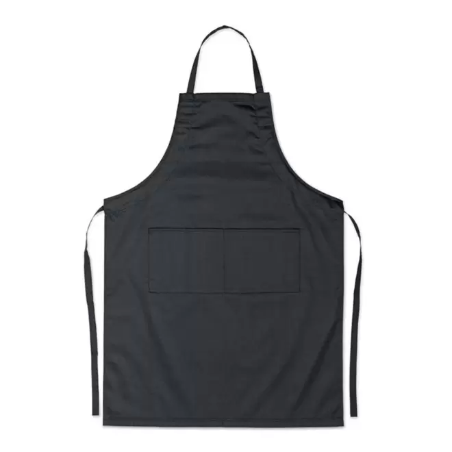 TABLIER PERSONNALISABLE 'CHEF AJUSTABLE' - noir