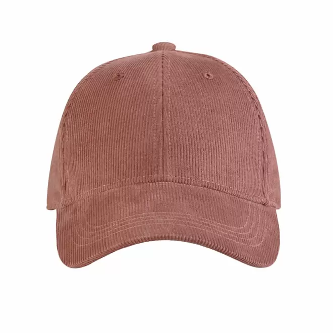 CASQUETTE CORDUROY PERSONNALISABLE 'CORD CLUB' - marron