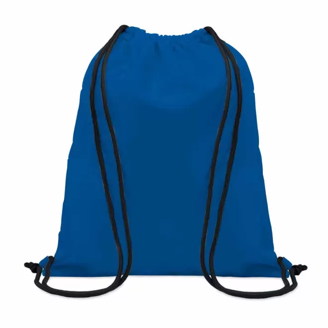 SAC A DOS CORDELETTE PERSONNALISABLE SUR MESURE 'ONA' - bleu royal