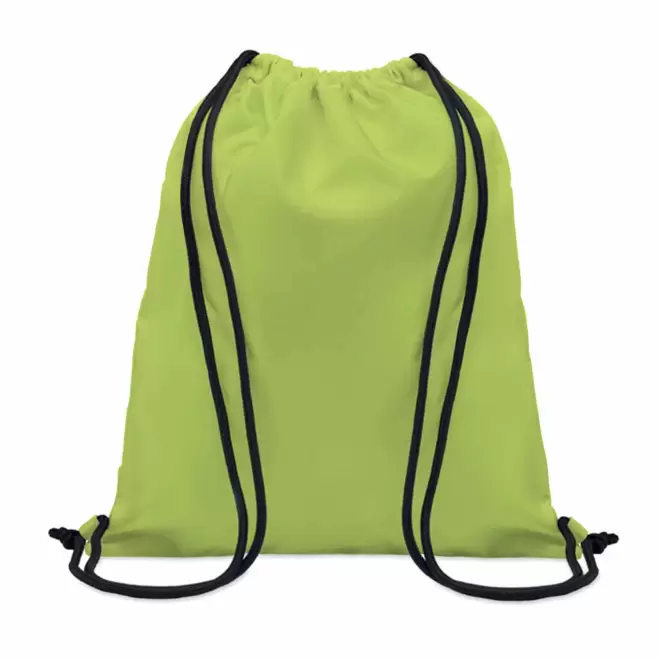 SAC A DOS CORDELETTE PERSONNALISABLE SUR MESURE 'ONA' - vert clair