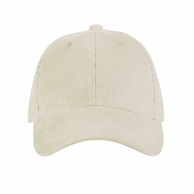 CASQUETTE CORDUROY PERSONNALISABLE 'CORD CLUB' - beige