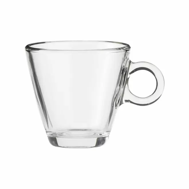 TASSE A CAFE PERSONNALISABLE 230 ML 'TREMPER' - verre transparent