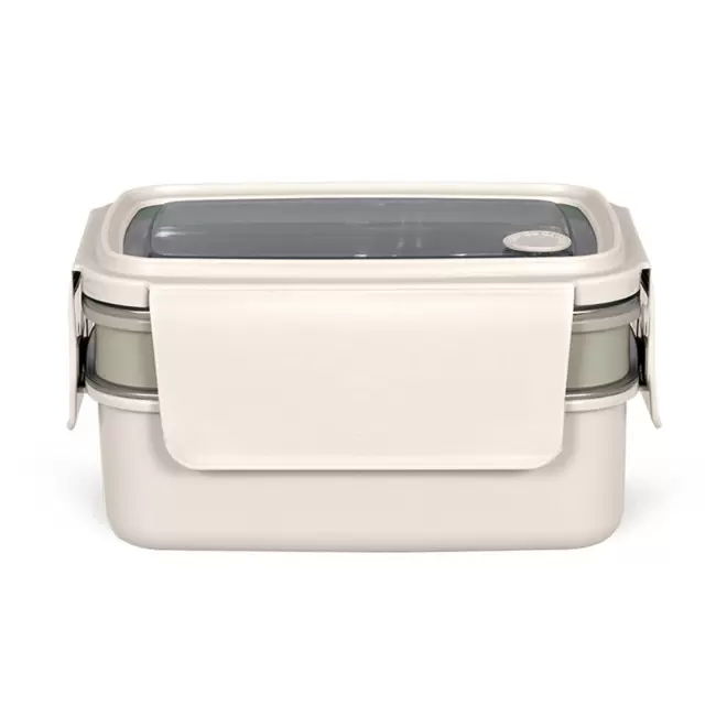 LUNCH BOX PUBLICITAIRE ISOTHERME LIVOO® 'ISOBOX'  - beige