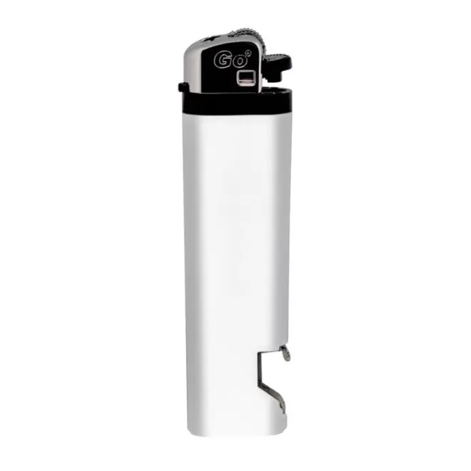 EXPRESS 72H - BRIQUET JETABLE DECAPSULEUR PUBLICITAIRE 'DRAGONI' - blanc