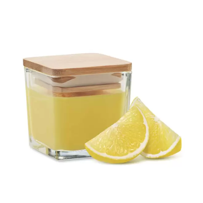 BOUGIE PARFUMEE PERSONNALISABLE 'TILLA' - citron