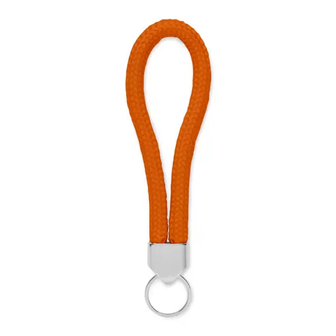 PORTE CLE CORDE PERSONNALISABLE 'KALOU' - orange