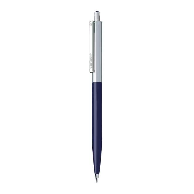 STYLO SENATOR® PERSONNALISABLE 'POINT METAL' - bleu foncé