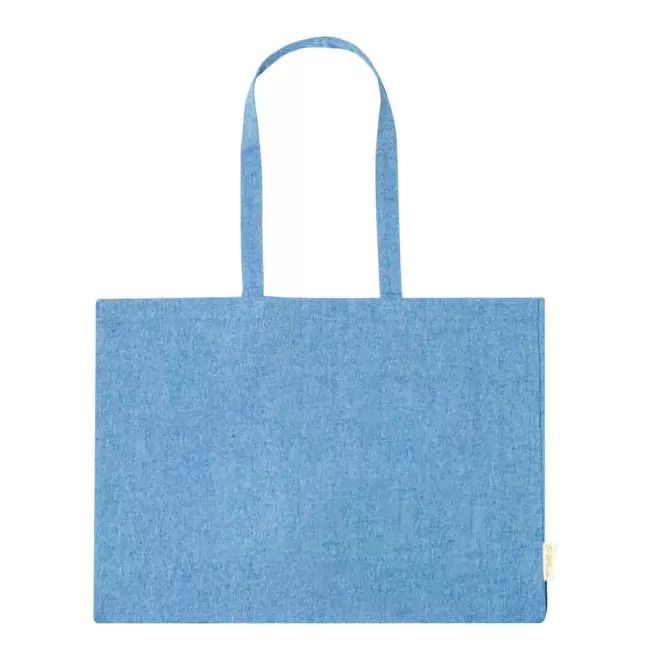 SAC COTON RECYCLE 220GR/M² PERSONNALISABLE 'MAXI BOQUITA' - bleu