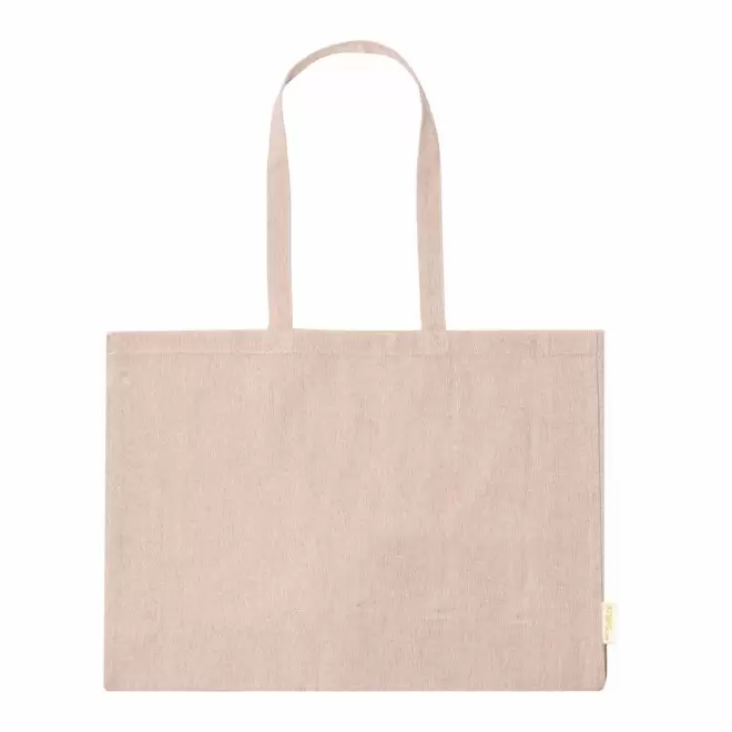 SAC COTON RECYCLE 220GR/M² PERSONNALISABLE 'MAXI BOQUITA' - naturel
