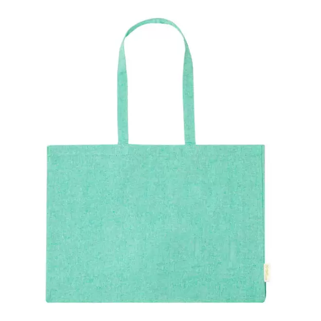 SAC COTON RECYCLE 220GR/M² PERSONNALISABLE 'MAXI BOQUITA' - vert