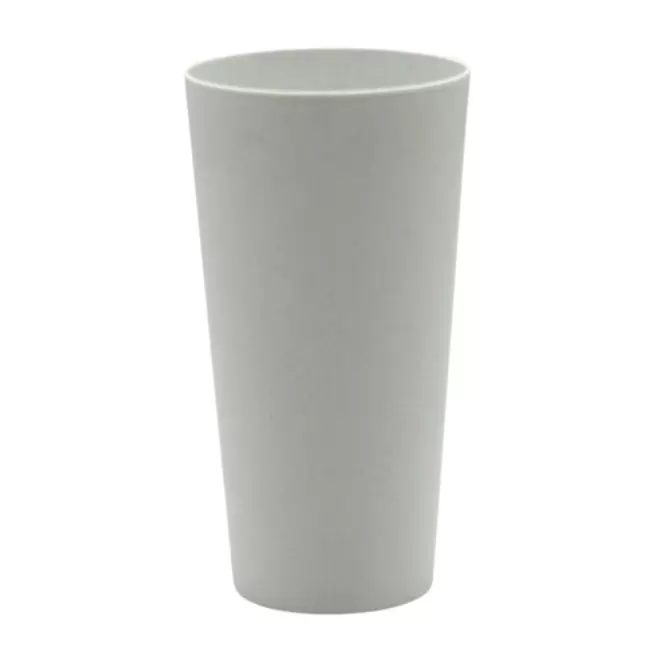 GOBELET PERSONNALISÉ RÉUTILISABLE RECYCLE 60 CL 'RCUP' - beige