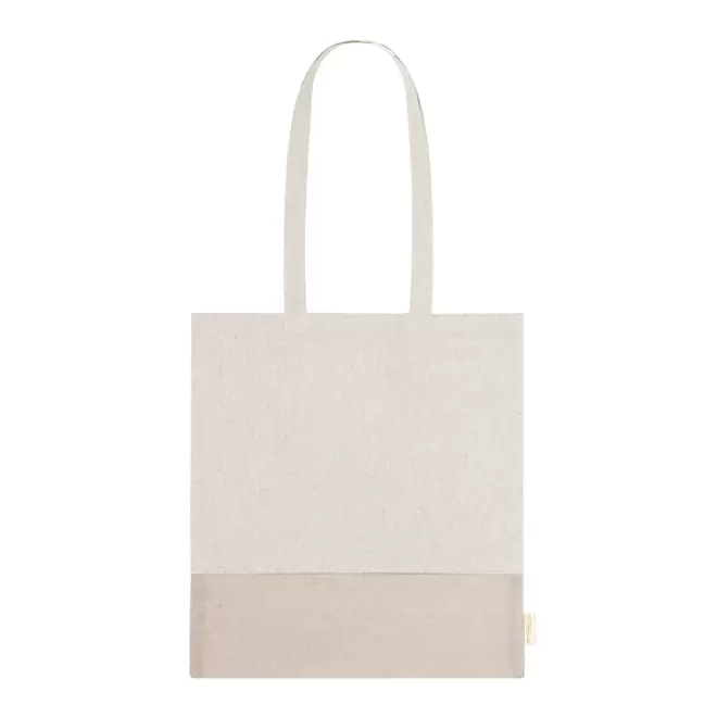 SAC SHOPPING RECYCLE PERSONNALISABLE 'FORCOLA' - naturel